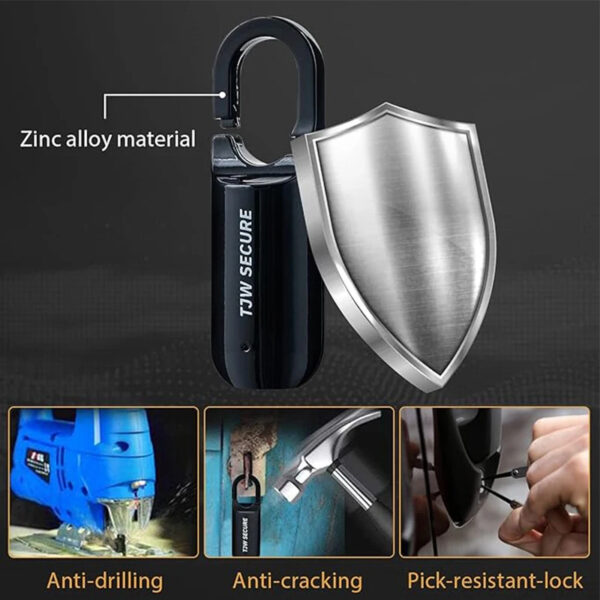 Smart Lock Fingerprint Padlock For Travel Bags - Image 6