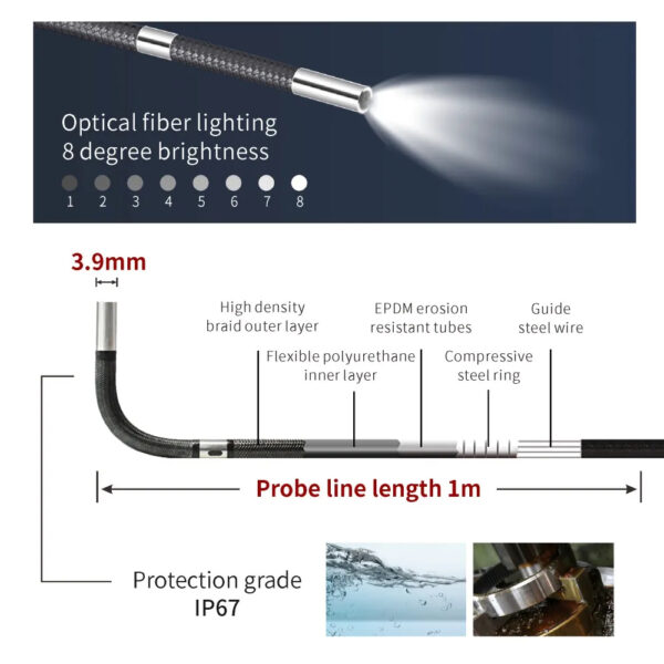 HD Industrial Video Endoscope - Image 3